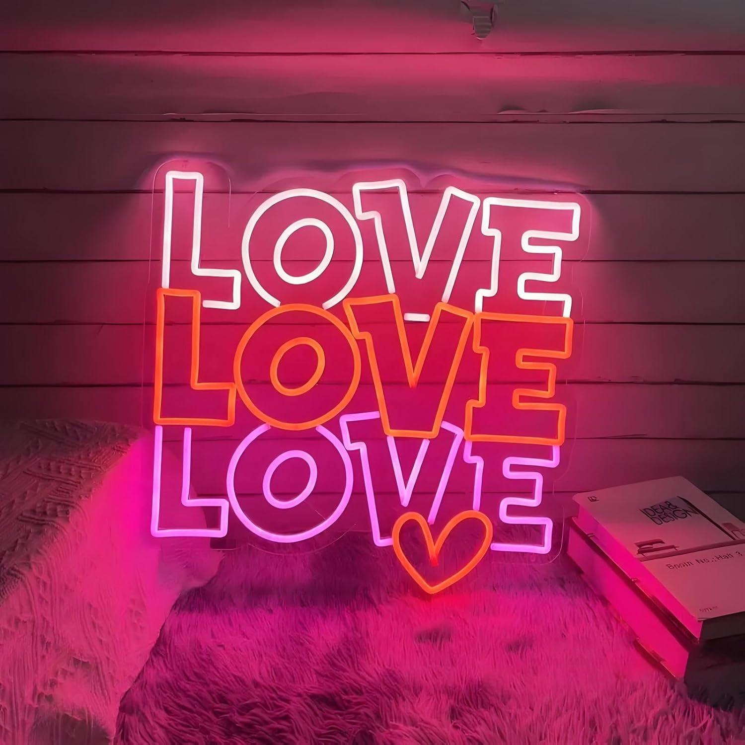 Wedding Led - لافتة نيون على شكل كلمة 
