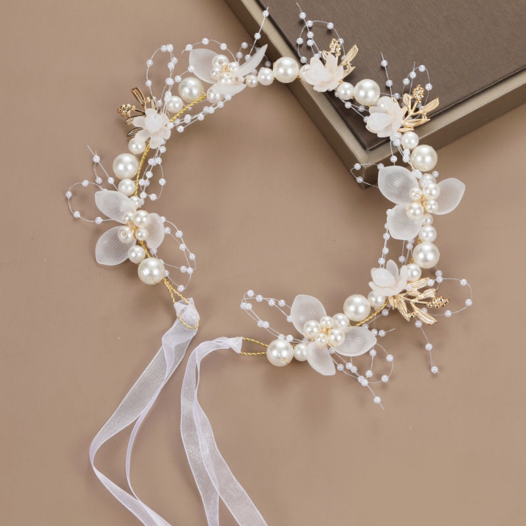 Wedding Arch Flower - عصابة رأس من إكليل الزهور الحلوة