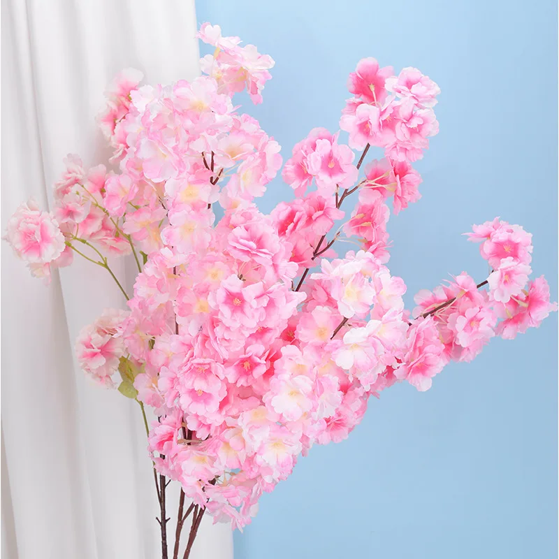 Wedding Arch Flower - 100 سنتيمتر الاصطناعي زهر الكرز فرع