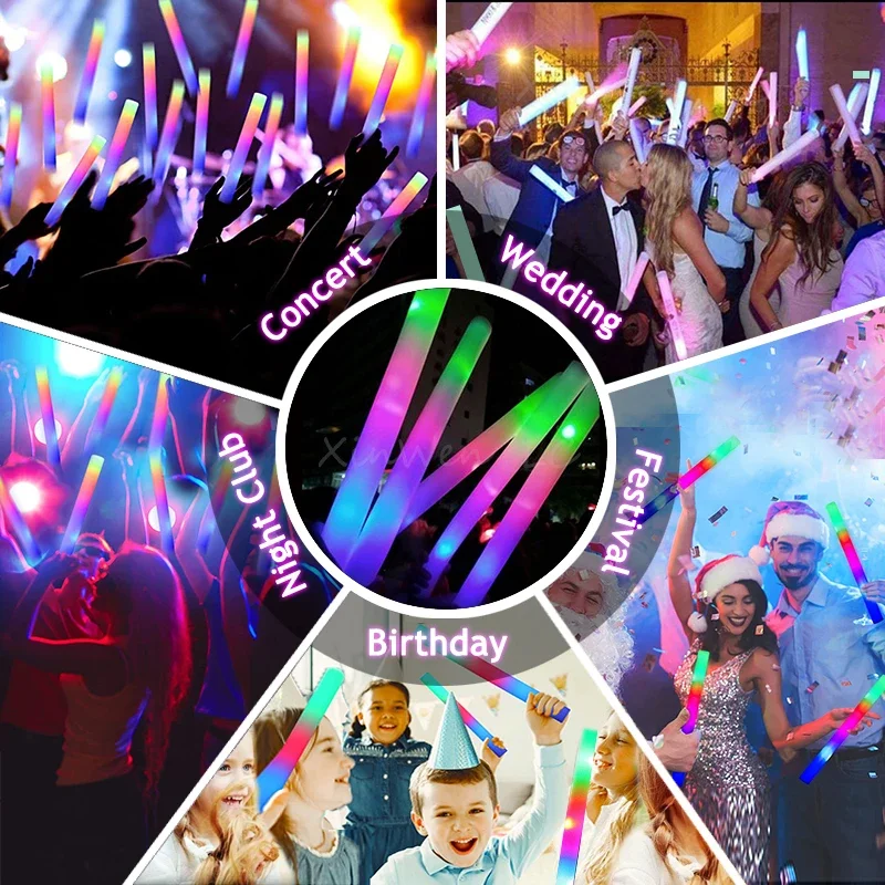 20/30/40 قطعة عصا إضاءة LED مل - مراجعة Wedding Supply Bulk وسعره