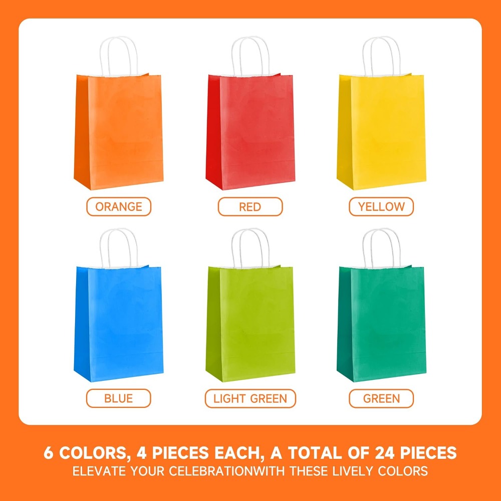 24 حقيبة هدايا صغيرة من ورق ال - مراجعة Wedding Supply Bulk وسعره