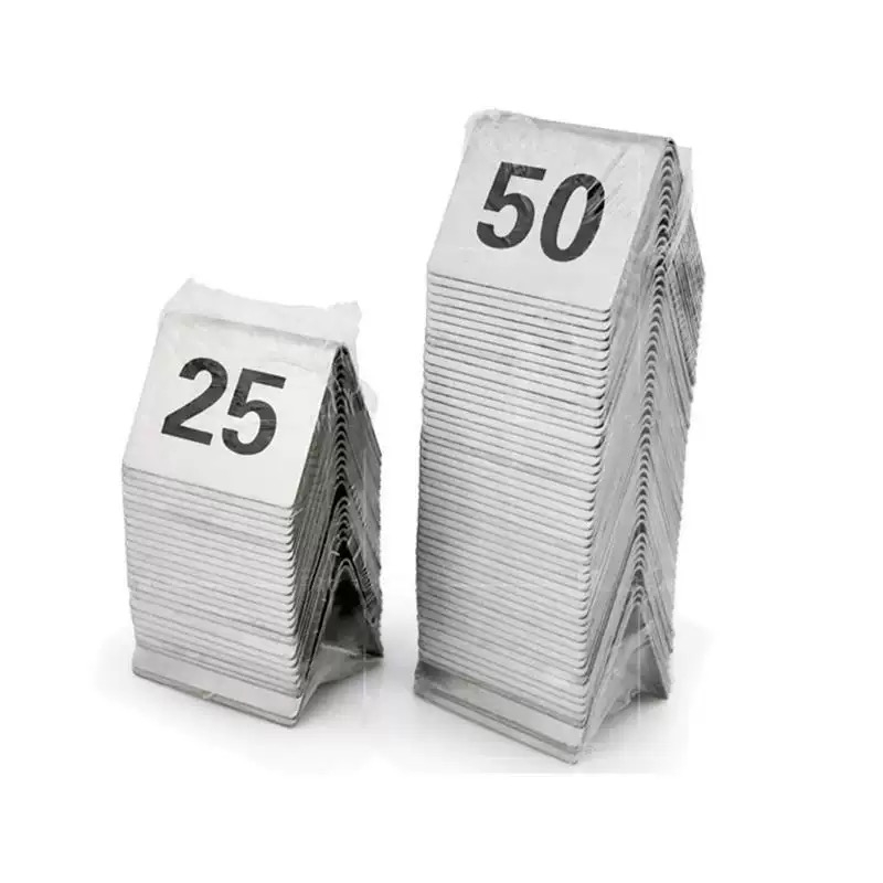 أرقام طاولات من الفولاذ المقاو - مراجعة Table Number Gold وسعره