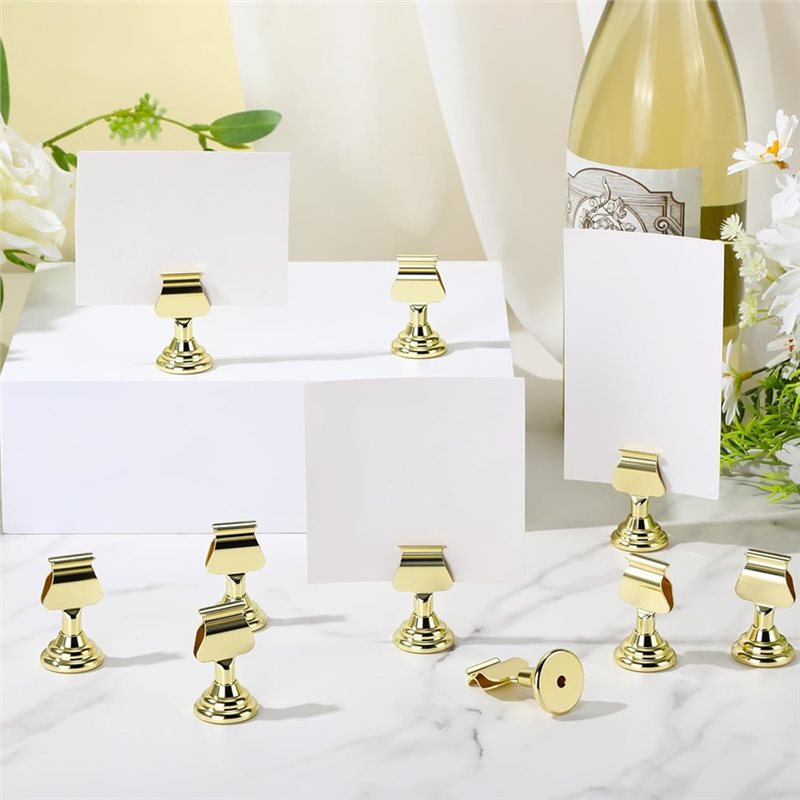 أحدث موديل: 12 قطعة من حاملات  - مراجعة Table Number Gold وسعره