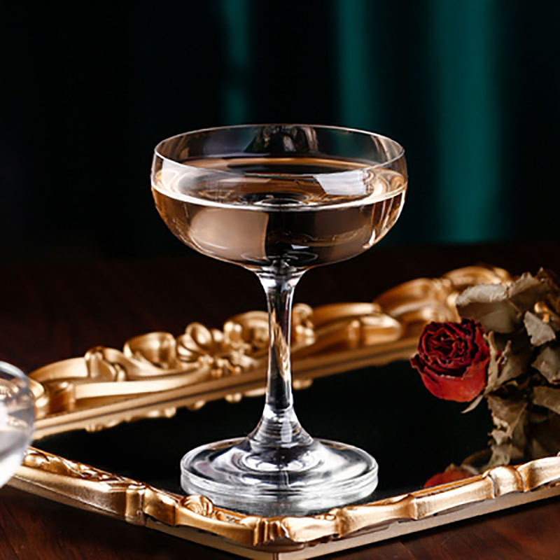 كوب كوكتيل زجاجي كريستالي، كوب - مراجعة Champagne Tower Set وسعره