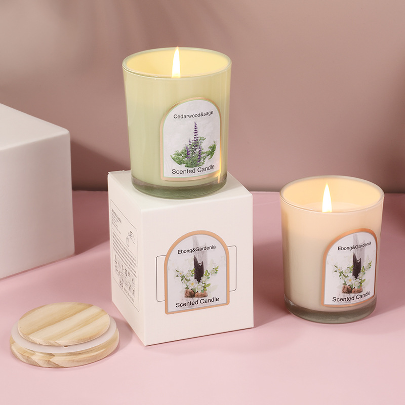 شمعة معطرة بغطاء خشبي وزجاج مل - مراجعة Wedding Souvenir وسعره