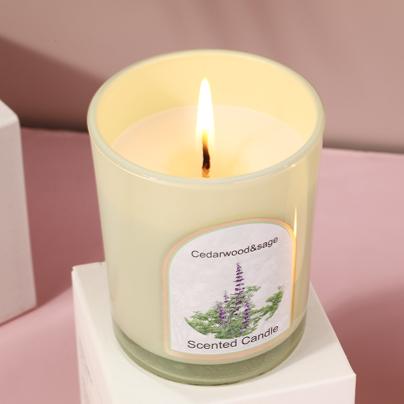 شمعة معطرة بغطاء خشبي وزجاج مل - مراجعة Wedding Souvenir وسعره