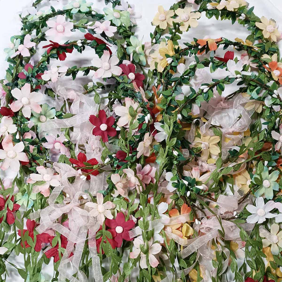 البوهيمي الروطان زهرة فاينز عق - مراجعة Wedding Arch Flower وسعره