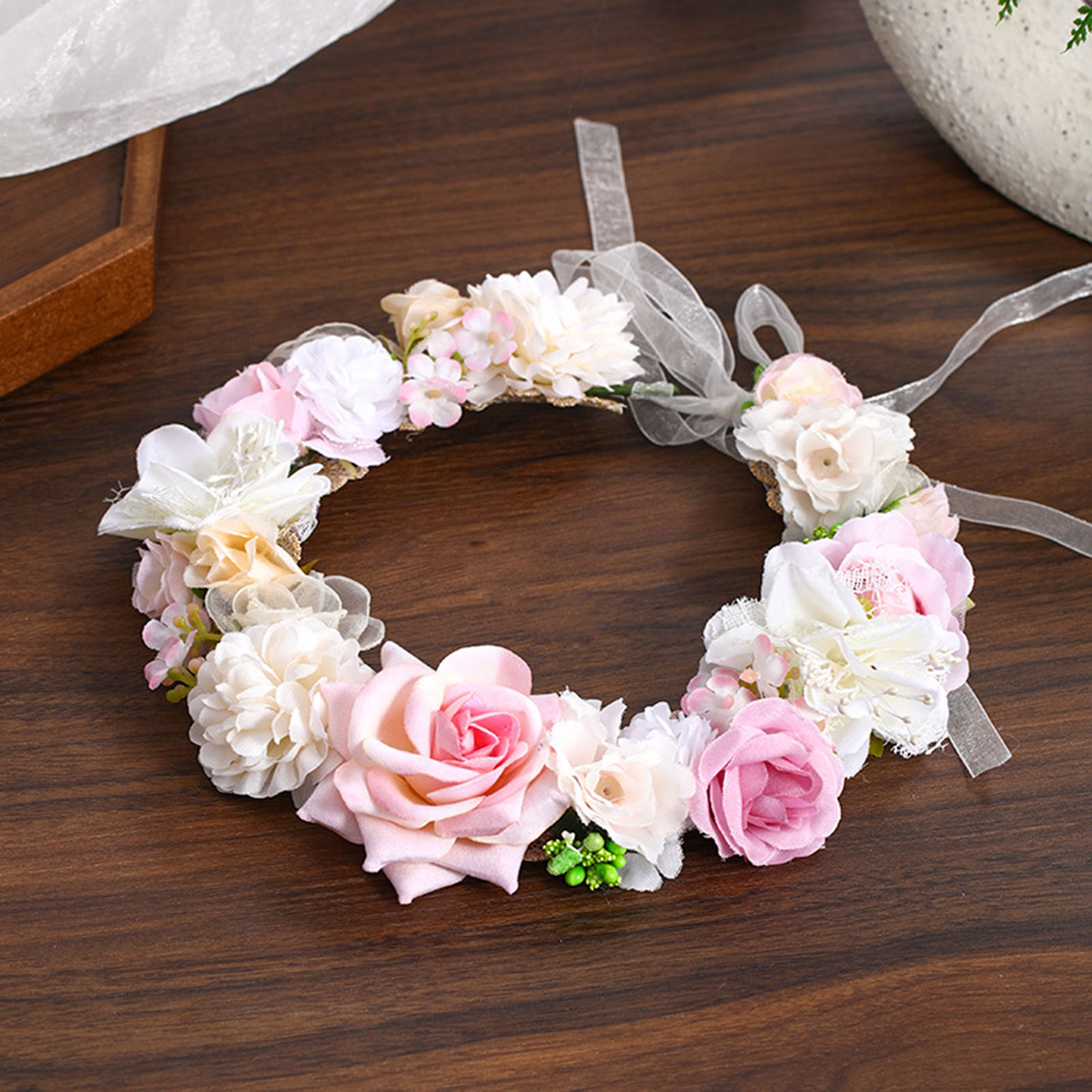 إكليل زهور للعروس، إكليل زهور  - مراجعة Wedding Arch Flower وسعره