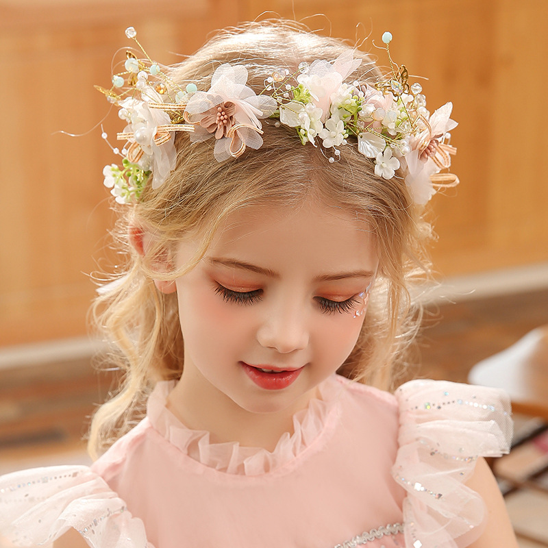 إكسسوارات شعر نسائية للبنات، ت - مراجعة Wedding Arch Flower وسعره