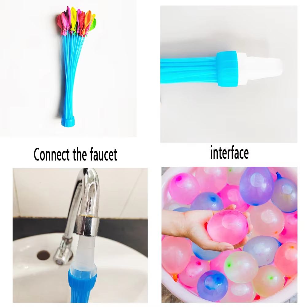 بالونات ماء سريعة التعبئة ذاتي - مراجعة Confetti Balloon Set وسعره