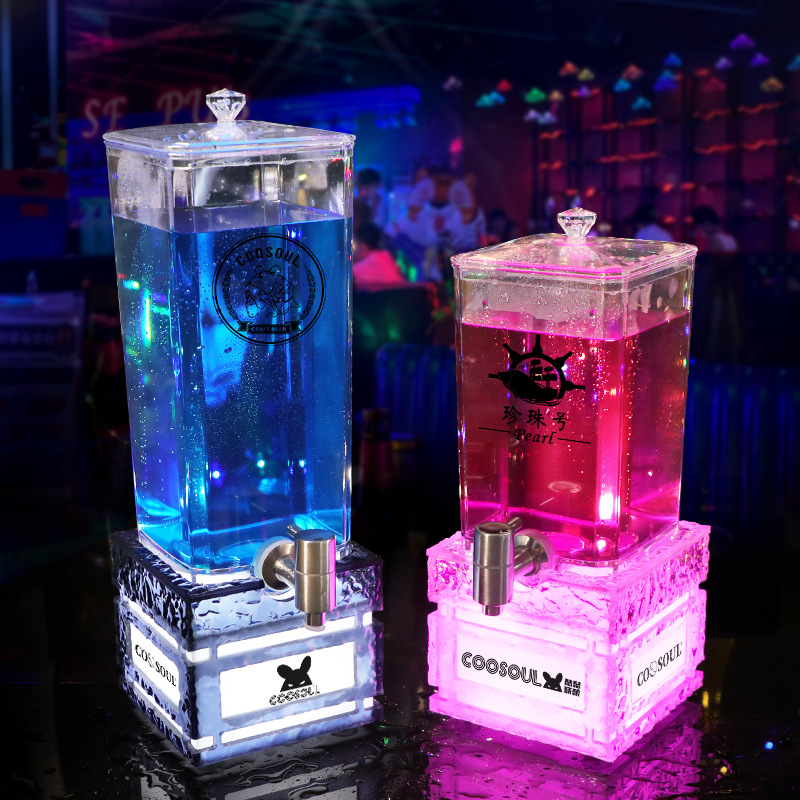 برميل البيرة LED مع الصنبور 2L - مراجعة Wedding Alcohol Supply وسعره